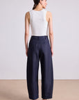 BASKET WEAVE BARI TROUSER