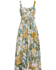 CALYPSO DRESS IN MEADOW IVORY