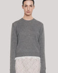 CASHMERE EASY CREW IN THUNDER