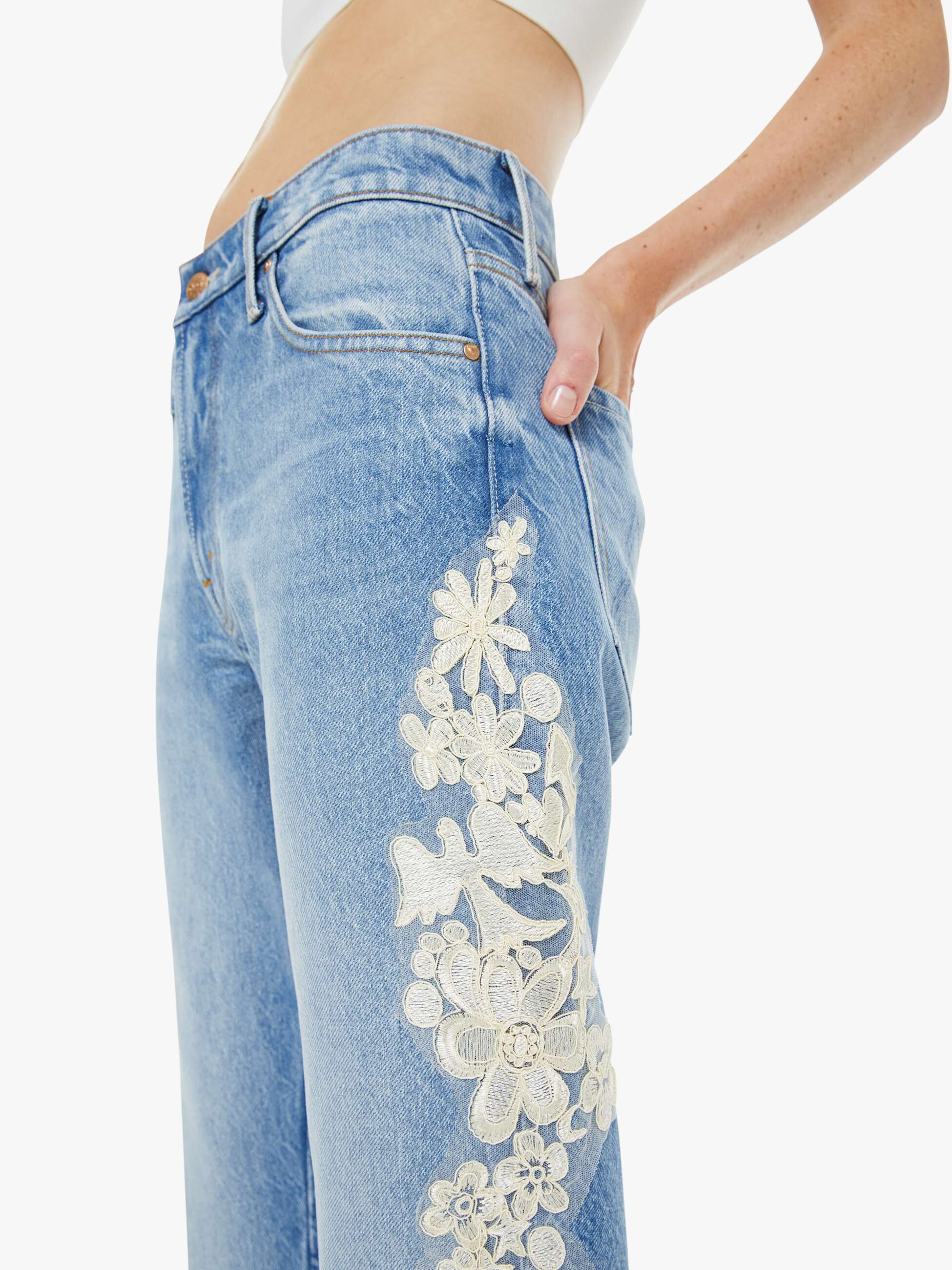 CHOMP HEEL JEANS – LANAI