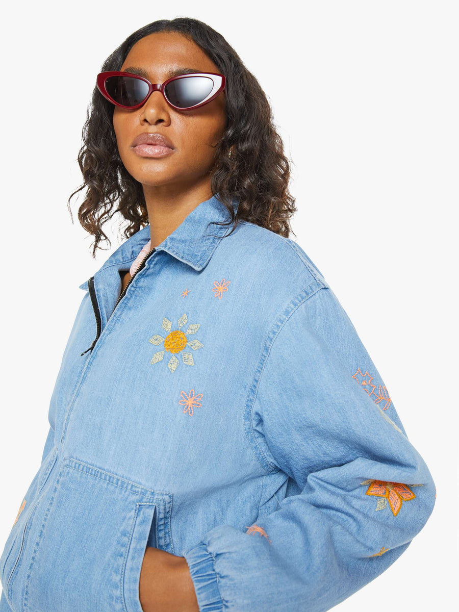 【美品】coach ブルゾン　ブルーベース　35014 PUT ME IN, COACH JACKET – LANAI