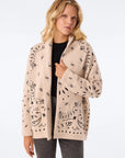 CODY PAISLEY CASHMERE CARDIGAN