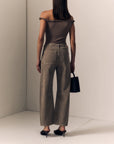 CORDUROY UTILITY SOFT BARREL PANT
