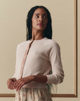 DAINTY CARDIGAN IN SOFT PETAL