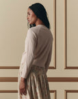 DAINTY CARDIGAN IN SOFT PETAL