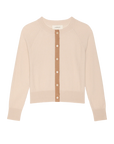 DAINTY CARDIGAN IN SOFT PETAL