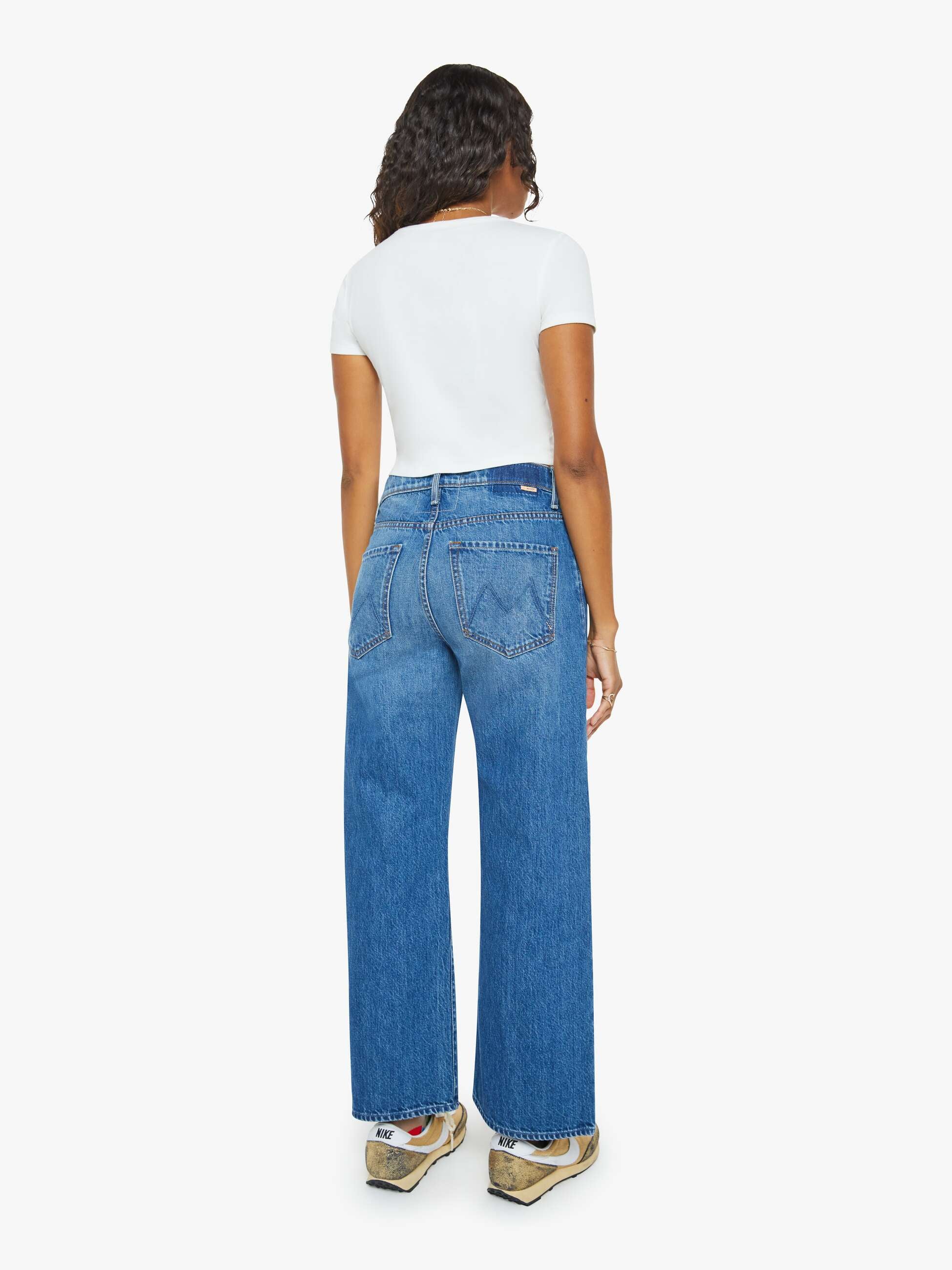 DODGER ANKLE JEANS IN GREEN THUMB