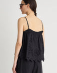 EMBROIDERED CAMI TOP