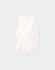 EMMA TOP IN BLANC