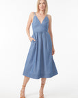FLORIA DRESS IN CHAMBRAY