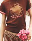 FRANKIE TEE IN SIENNA SUNRISE
