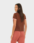 FRANKIE TEE IN SIENNA SUNRISE
