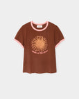 FRANKIE TEE IN SIENNA SUNRISE