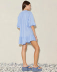 LA PONCHE DRESS IN CORNFLOWER