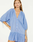 LA PONCHE DRESS IN CORNFLOWER
