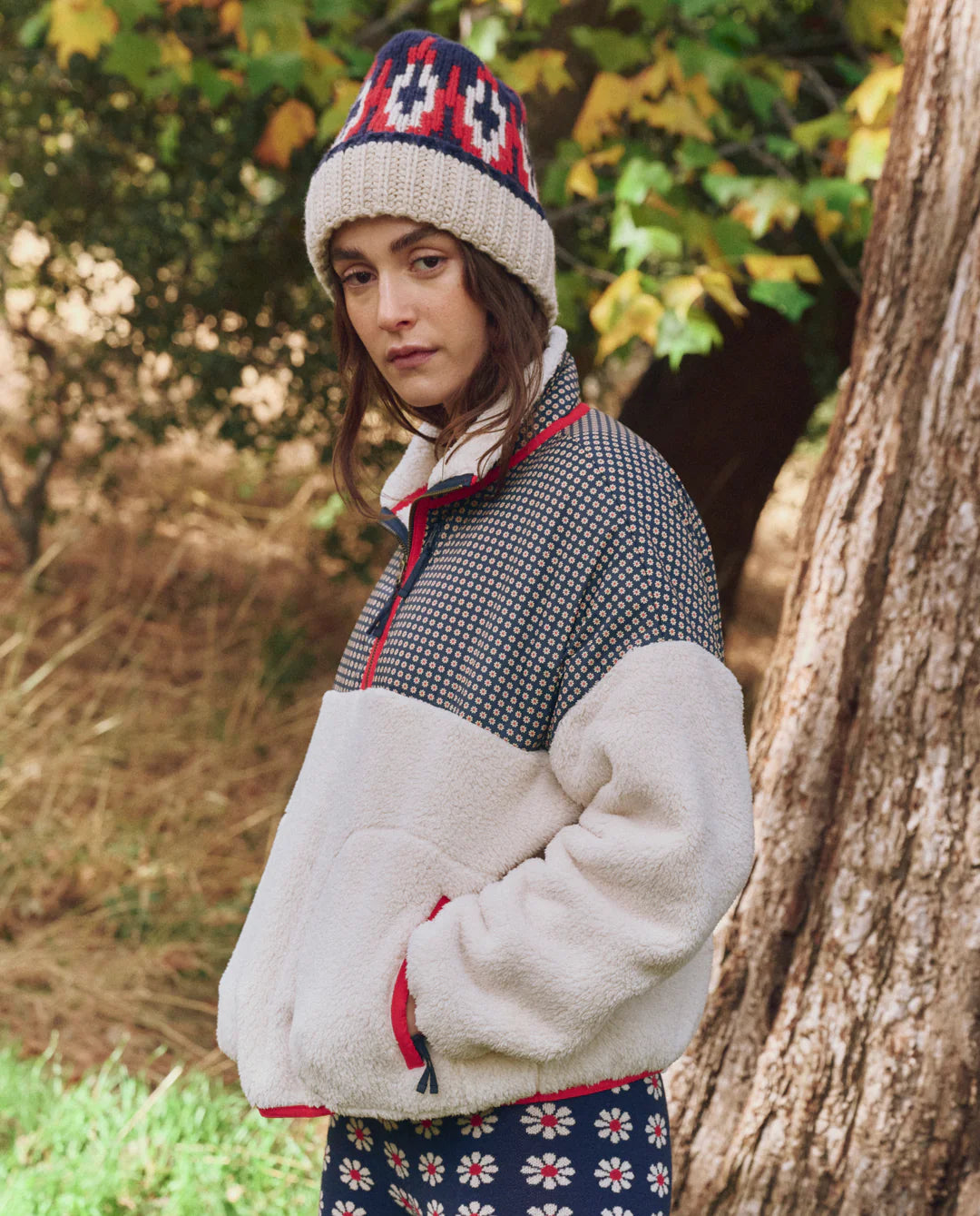 PLUSH TERRAIN HALF-ZIP