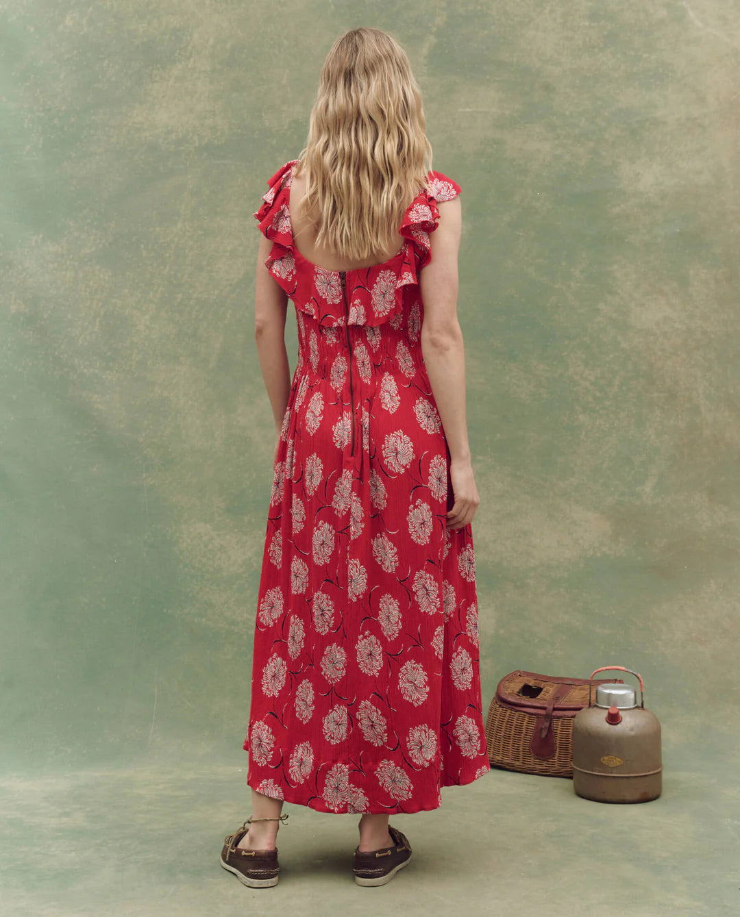 HAVANA DRESS IN RED FLORAL