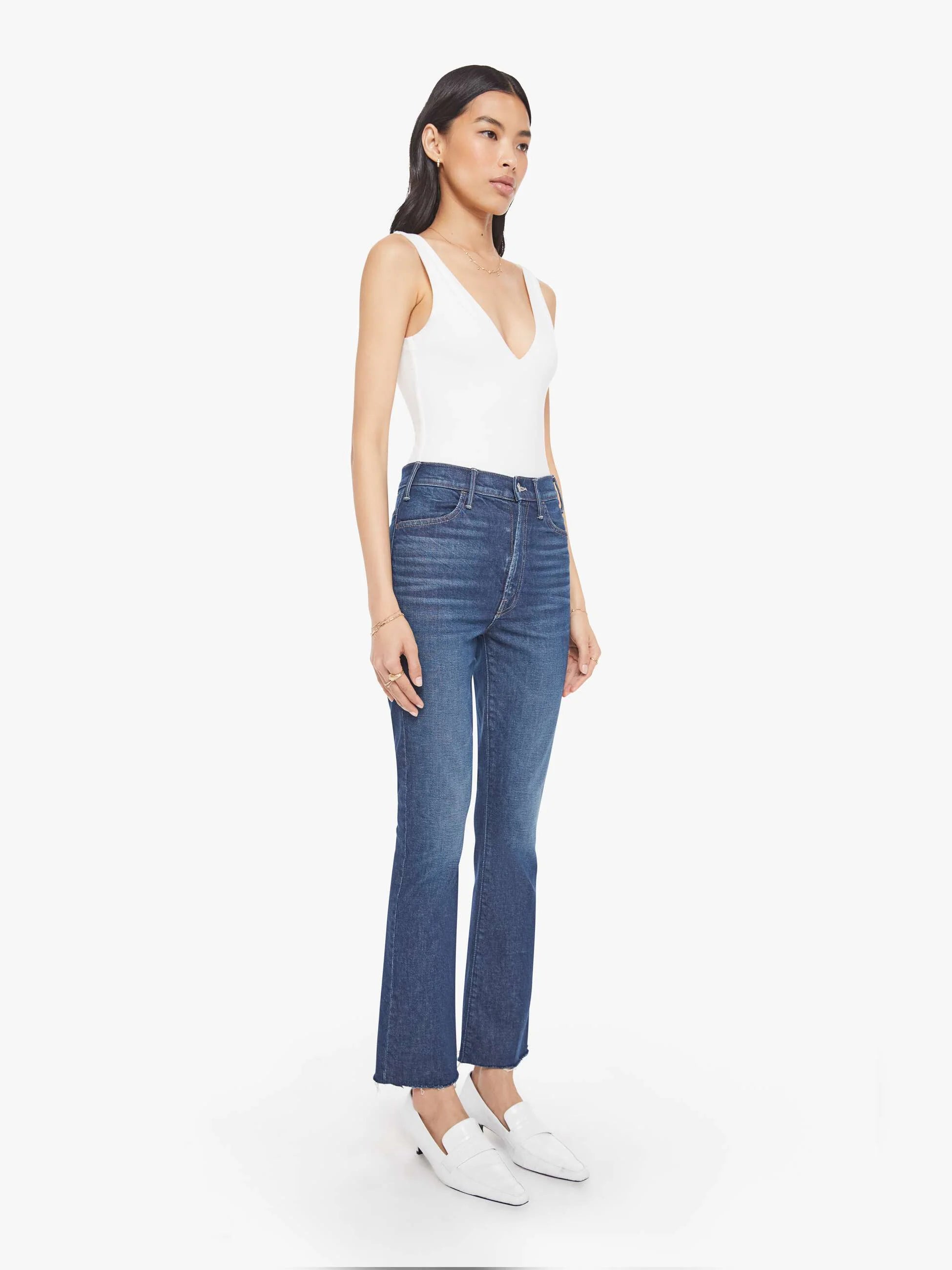HUSTLER FLOOD FRAY JEANS