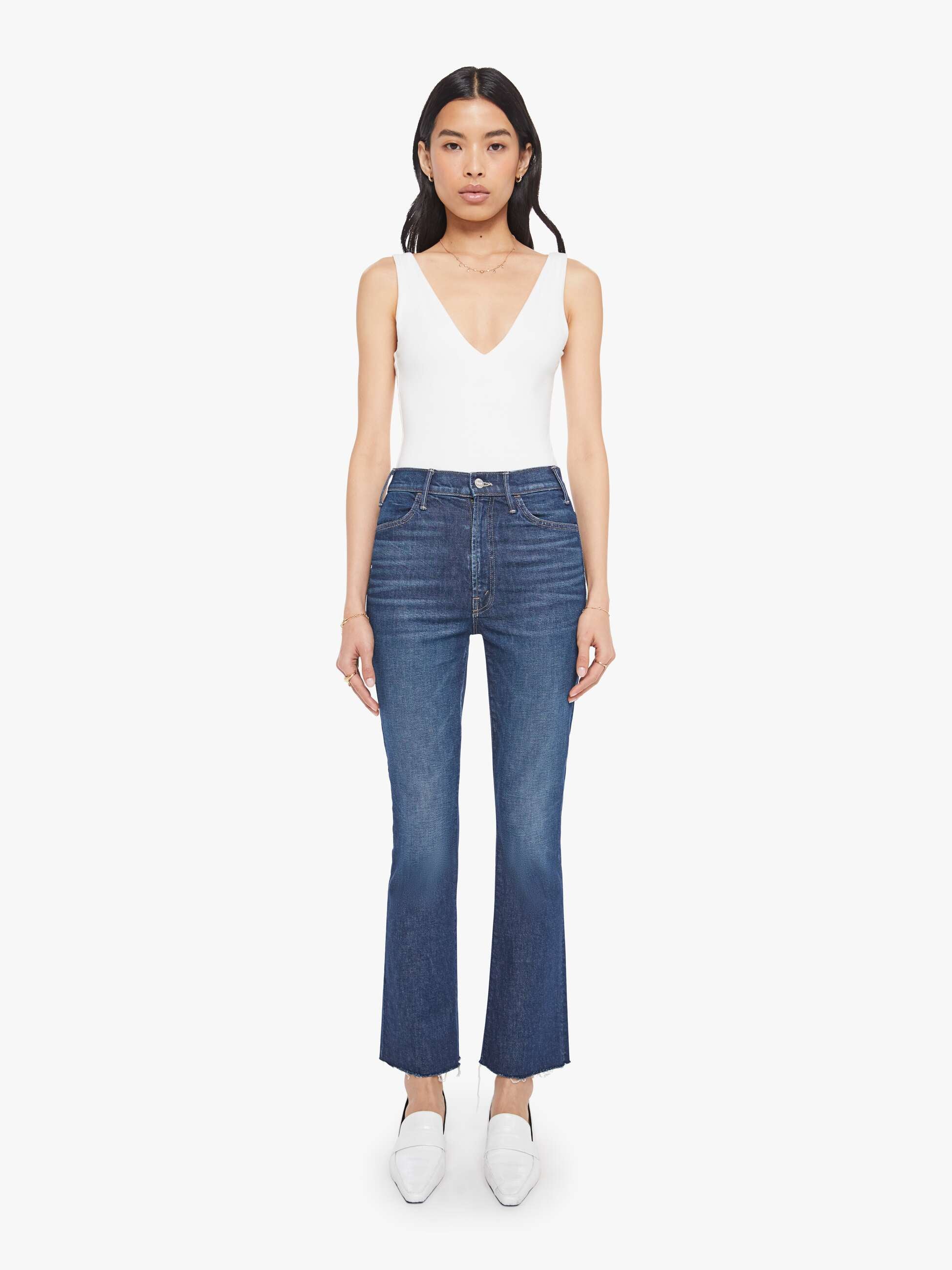 HUSTLER FLOOD FRAY JEANS
