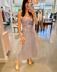 INO DRESS IN SERIFOS STRIPE