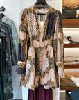 JACQUARD MINI DRESS