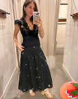 SIGRID EMBROIDERED SKIRT