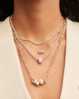 4MM ITALIAN CHAIN LINK NECKLACE