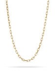 4MM ITALIAN CHAIN LINK NECKLACE