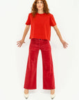 JAM PANT IN VINTAGE RED