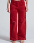 JAM PANT IN VINTAGE RED