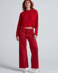 JAM PANT IN VINTAGE RED