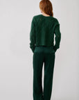 JOLIE CARDIGAN IN HUNTER GREEN