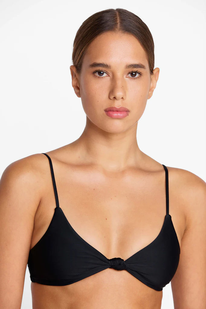 KALOKO SWIM TOP IN NOIR