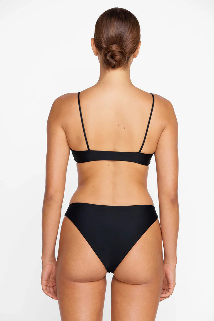 KALOKO SWIM TOP IN NOIR