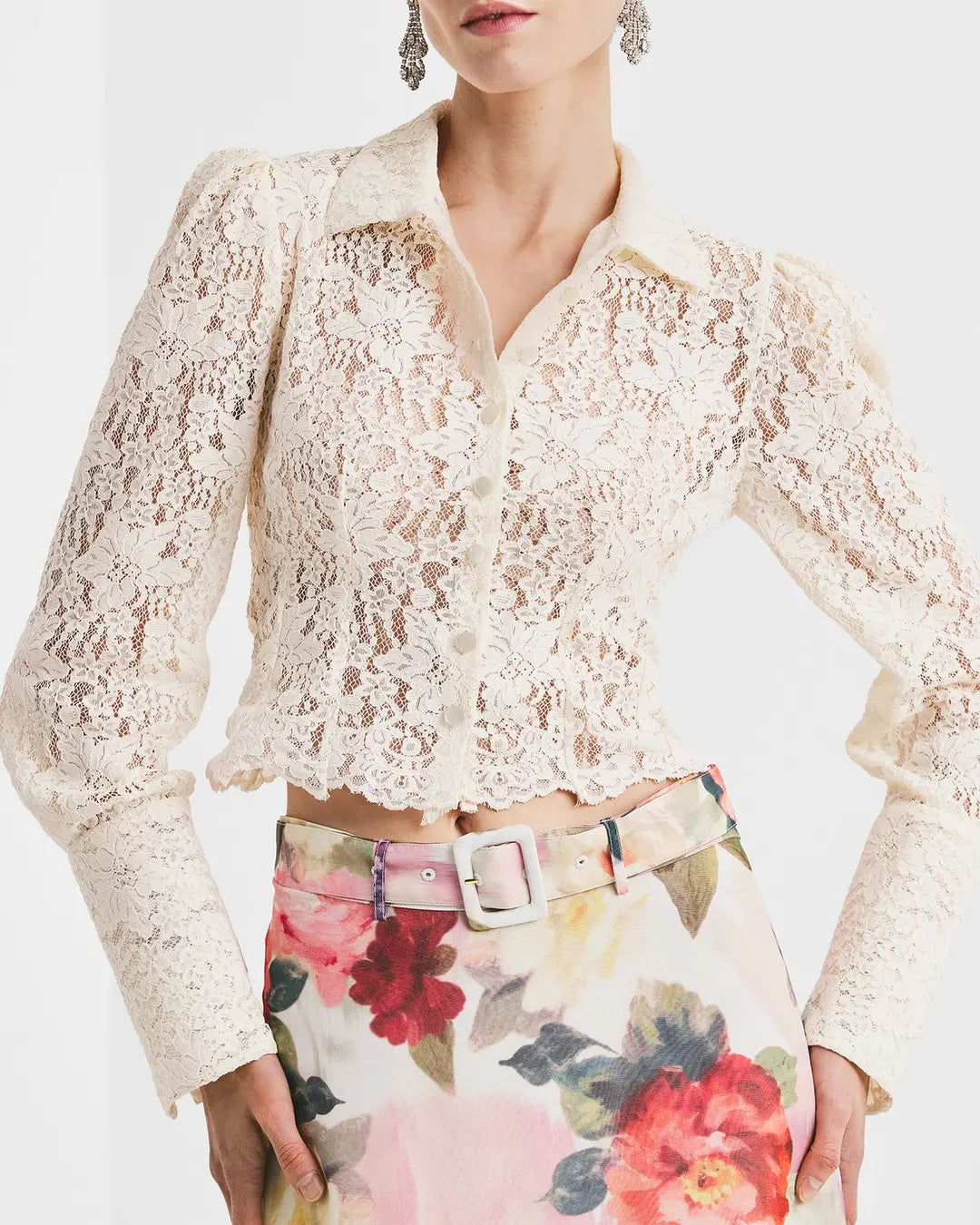 LACE SHIRT