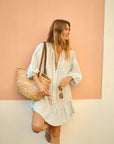 LA PONCHE FRILL DRESS