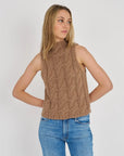 LENNON CASHMERE SWEATER IN CAMEL