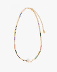 LE STRIPE PEARL NECKLACE
