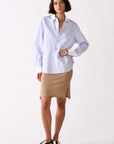 MEN'S SHIRT IN SCRAPPY STRIPE