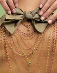 CLASSIC NECKLACE / 16.5" / NEON YELLOW