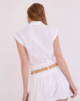 OCTAVIA TOP IN WHITE