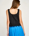 ORINDA TANK IN BLACK