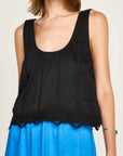 ORINDA TANK IN BLACK