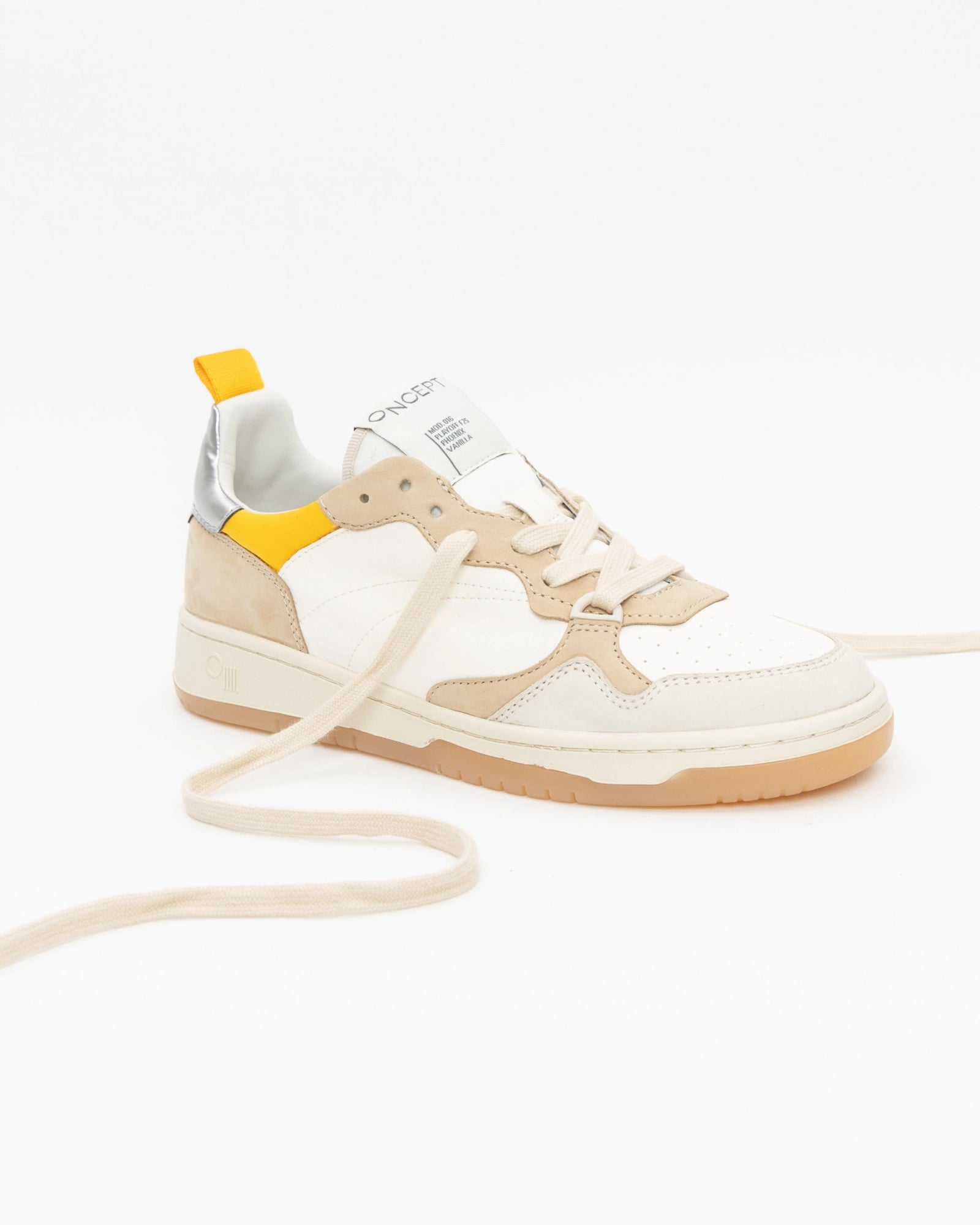 PHOENIX SNEAKERS IN VANILLA