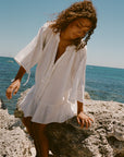 LA PONCHE DRESS IN WHITE