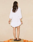 LA PONCHE DRESS IN WHITE