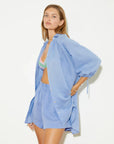 LA PONCHE SHIRT IN CORNFLOWER