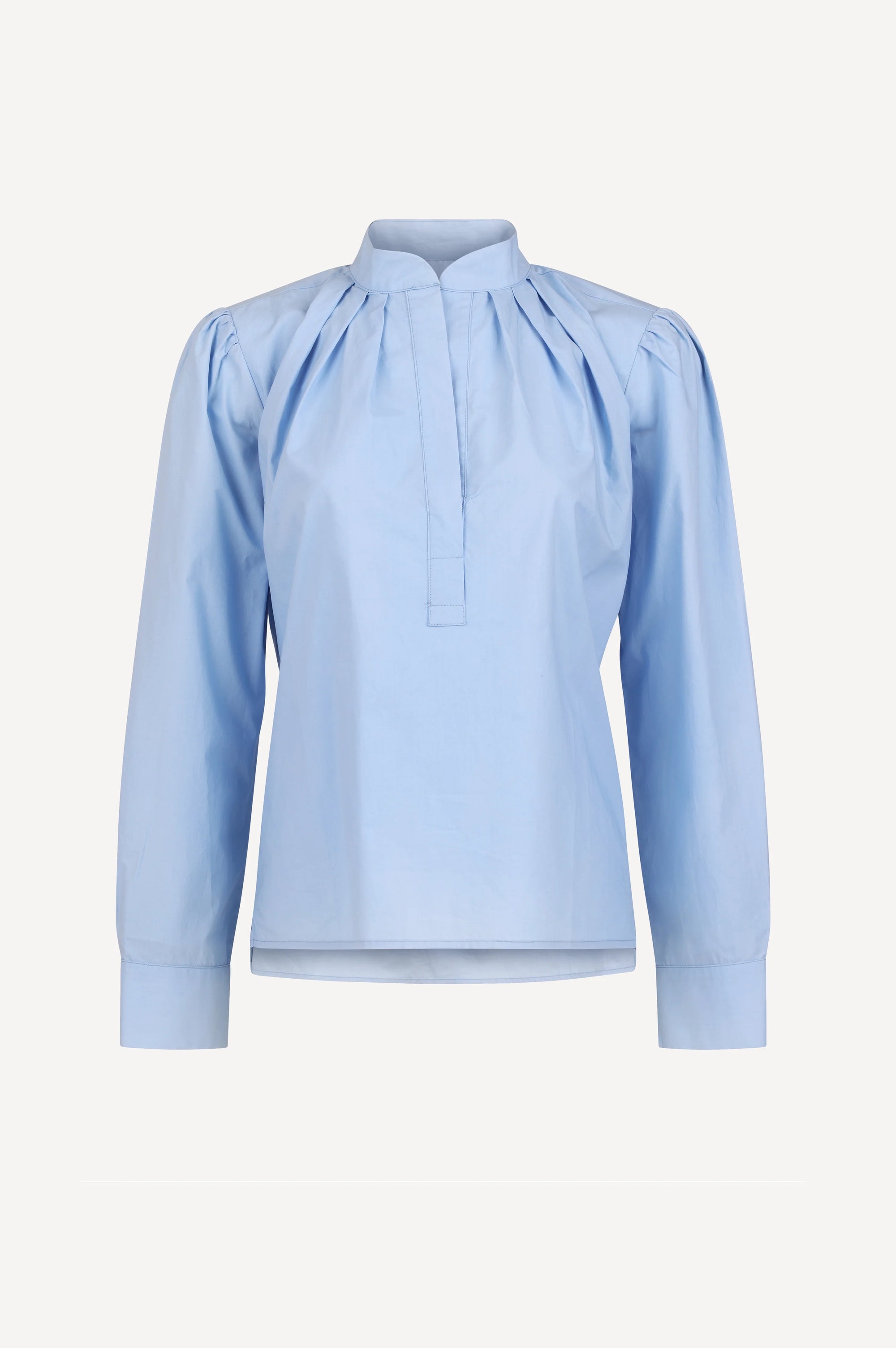 PUFF SHIRT IN GARÇON BLEU