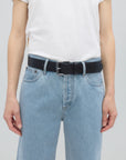 REGULAR BELT IN DARK BROWN