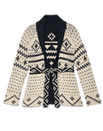 REVERSIBLE SHEPHERD CARDIGAN